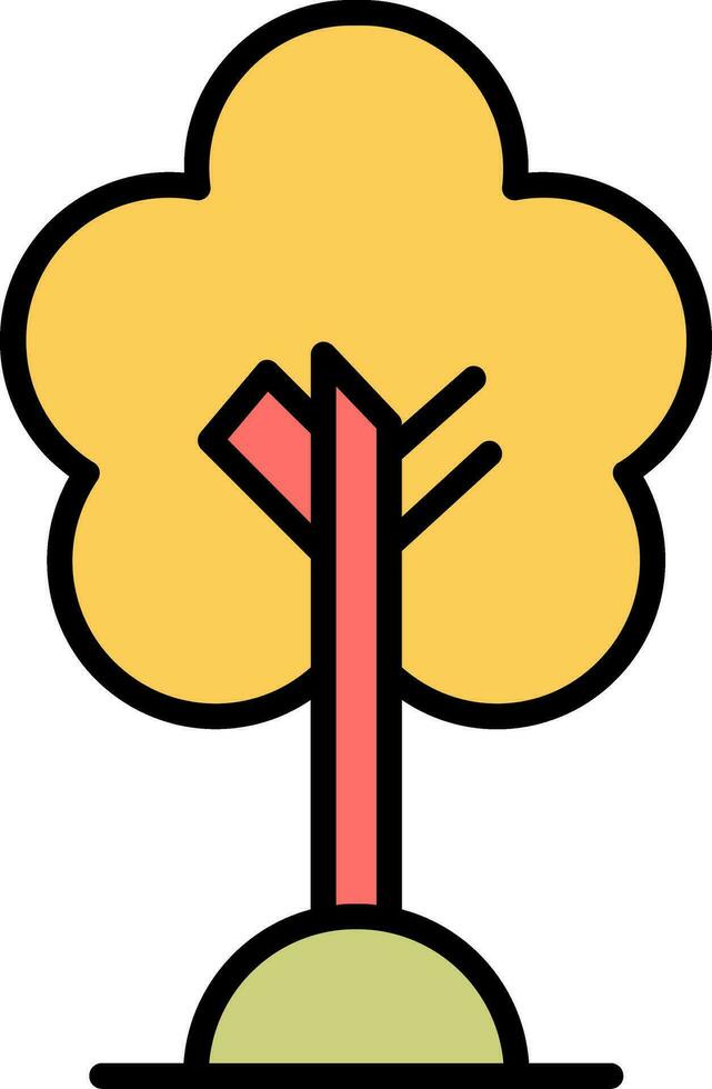 Cherry Tree Vector Icon