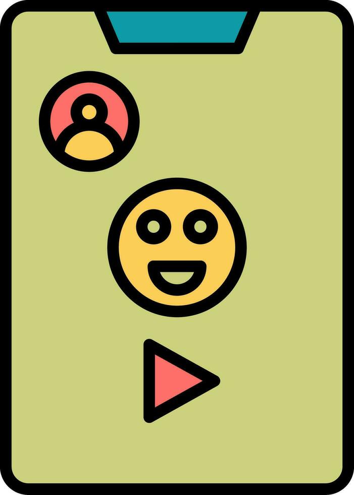 Videocall Vector Icon