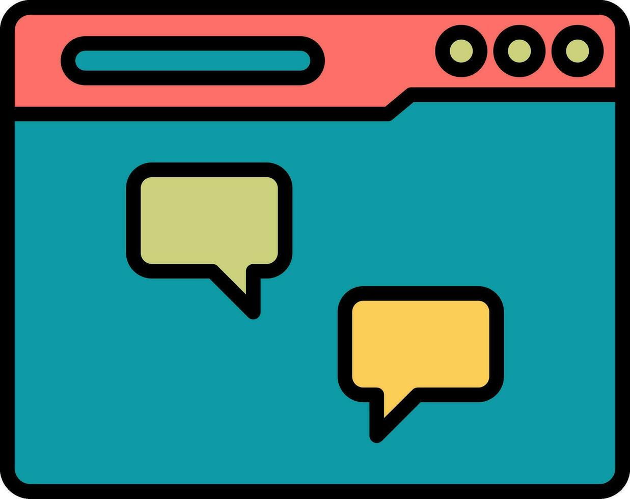 Chat Vector Icon