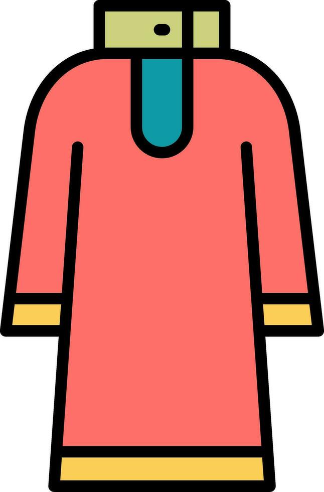 Kurta Vector Icon