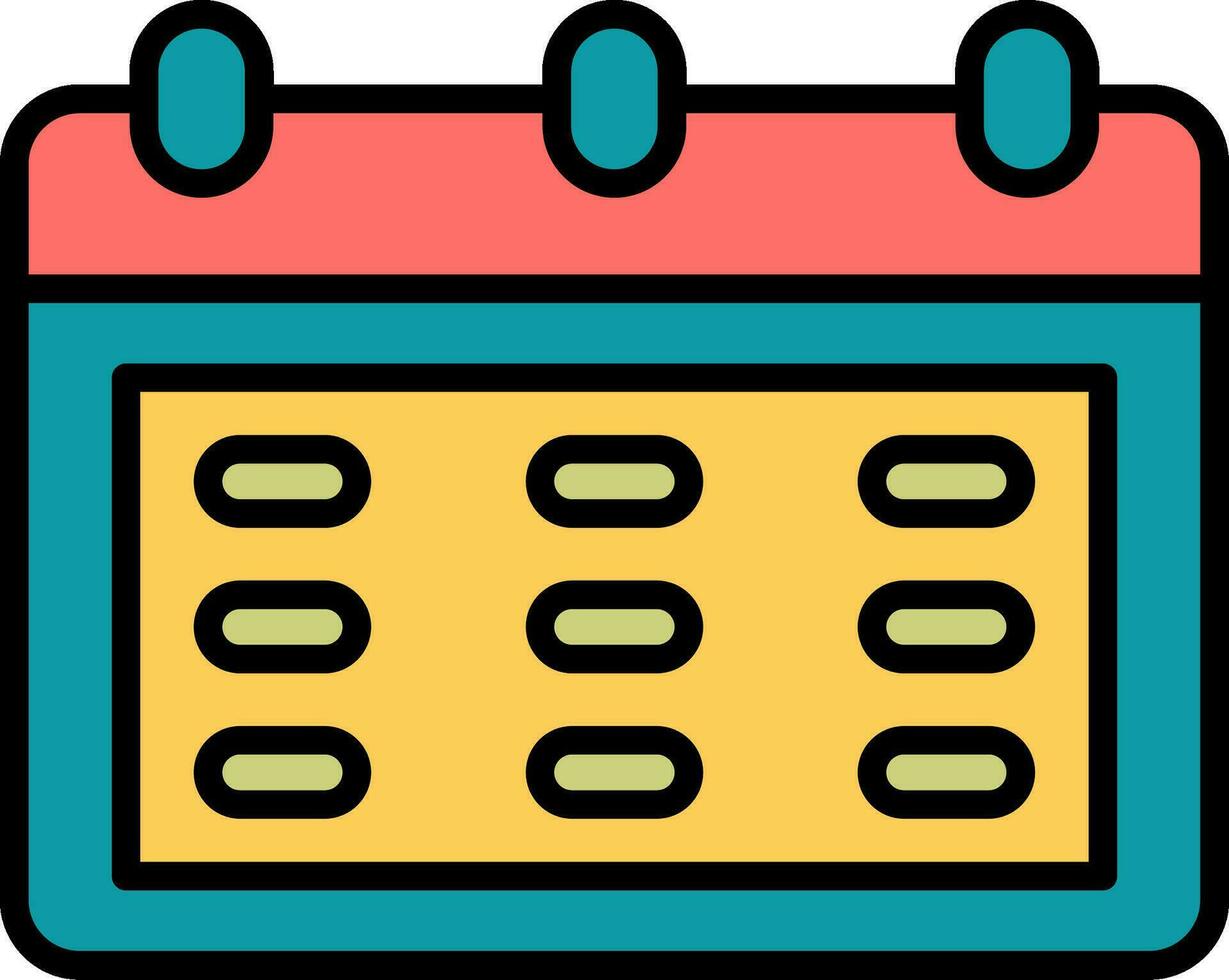 Calendar Vector Icon