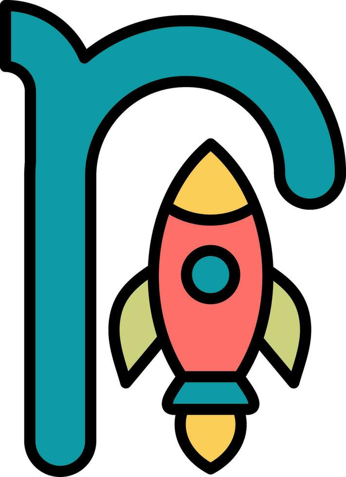 Small R Vector Icon