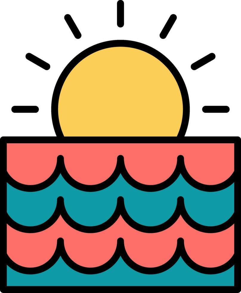 Sunrise Vector Icon