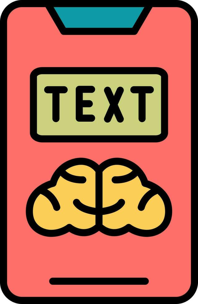 Text Vector Icon