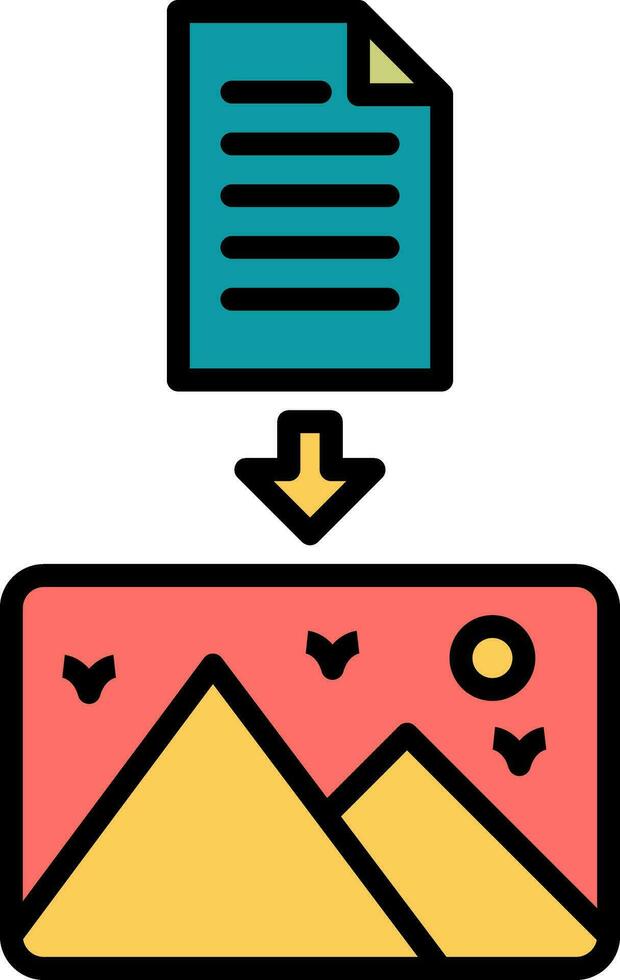 Text Vector Icon
