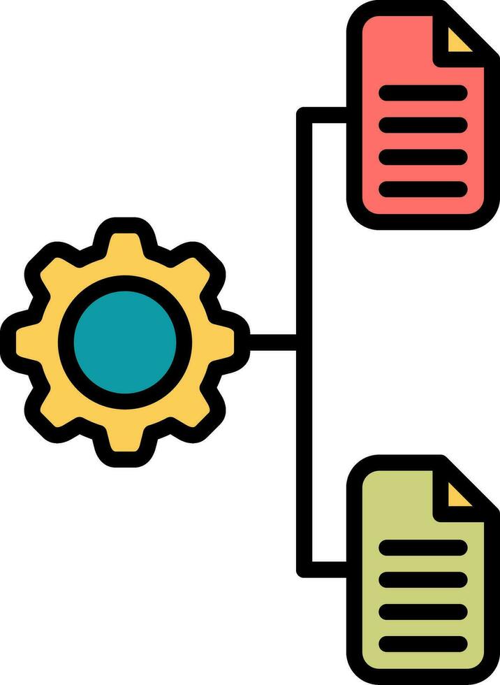 File Management Vector Icon