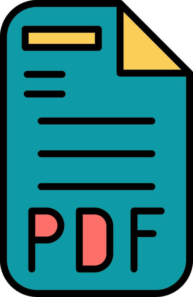Pdf Vector Icon