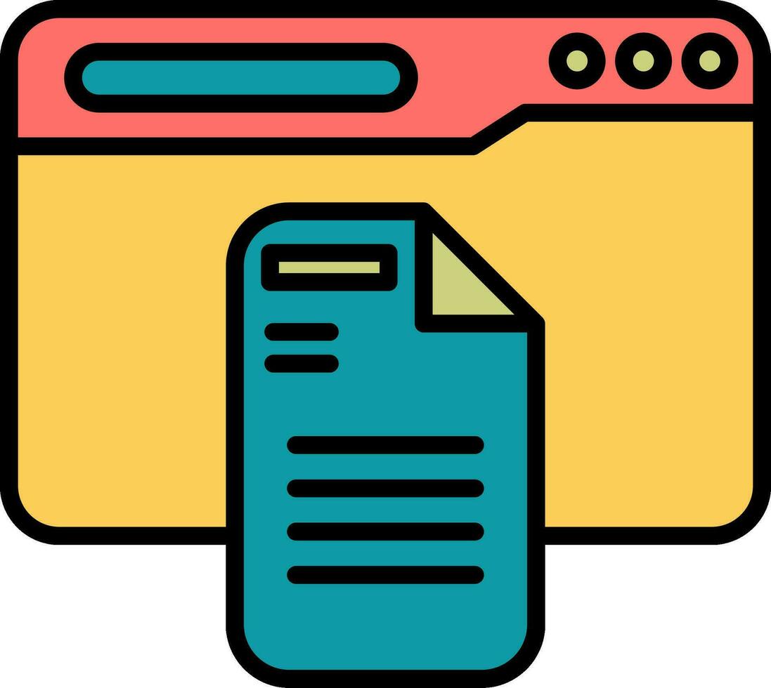 Document Vector Icon