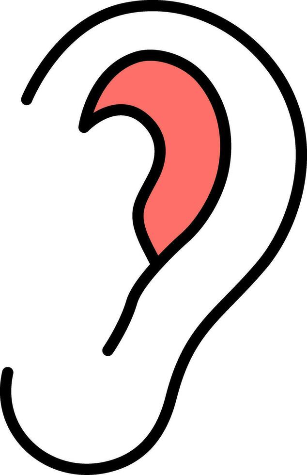 Ear Vector Icon