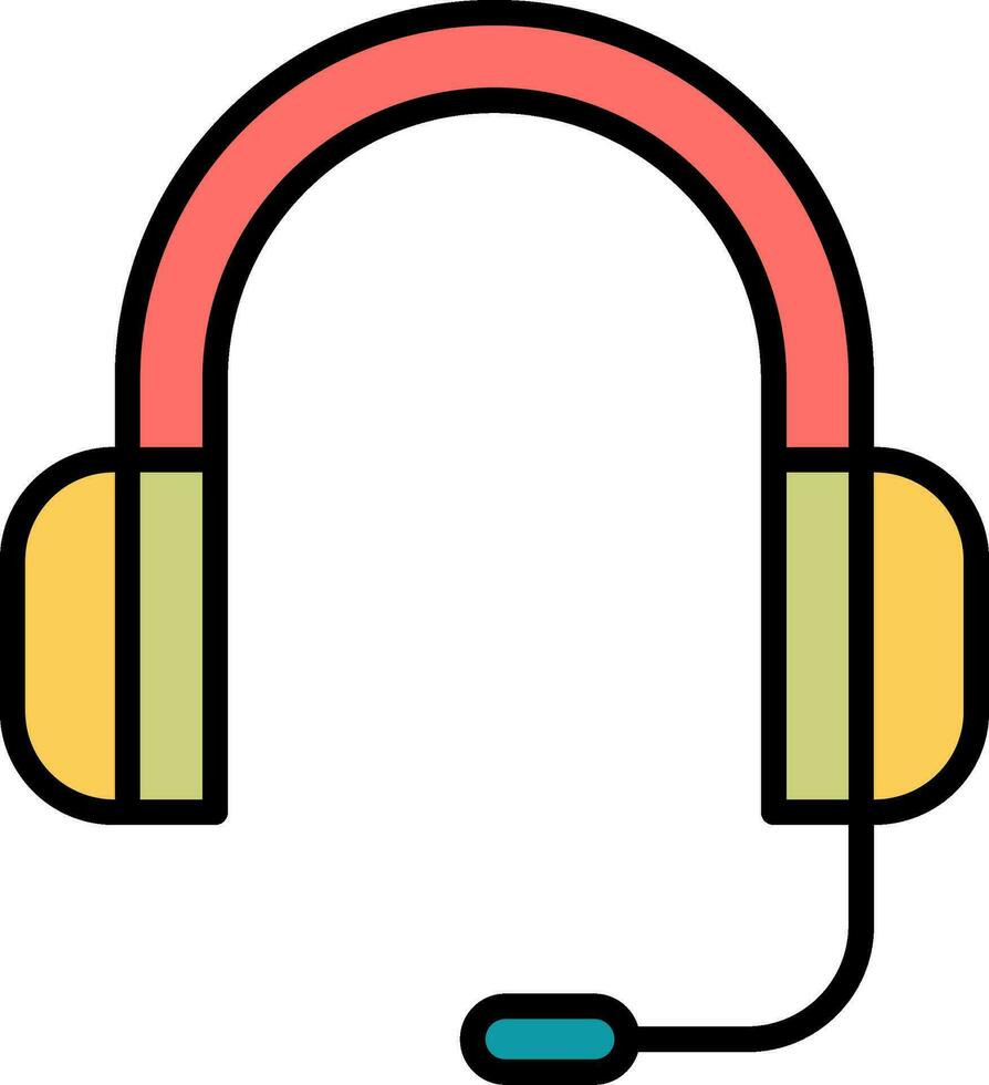 Headphones Vector Icon