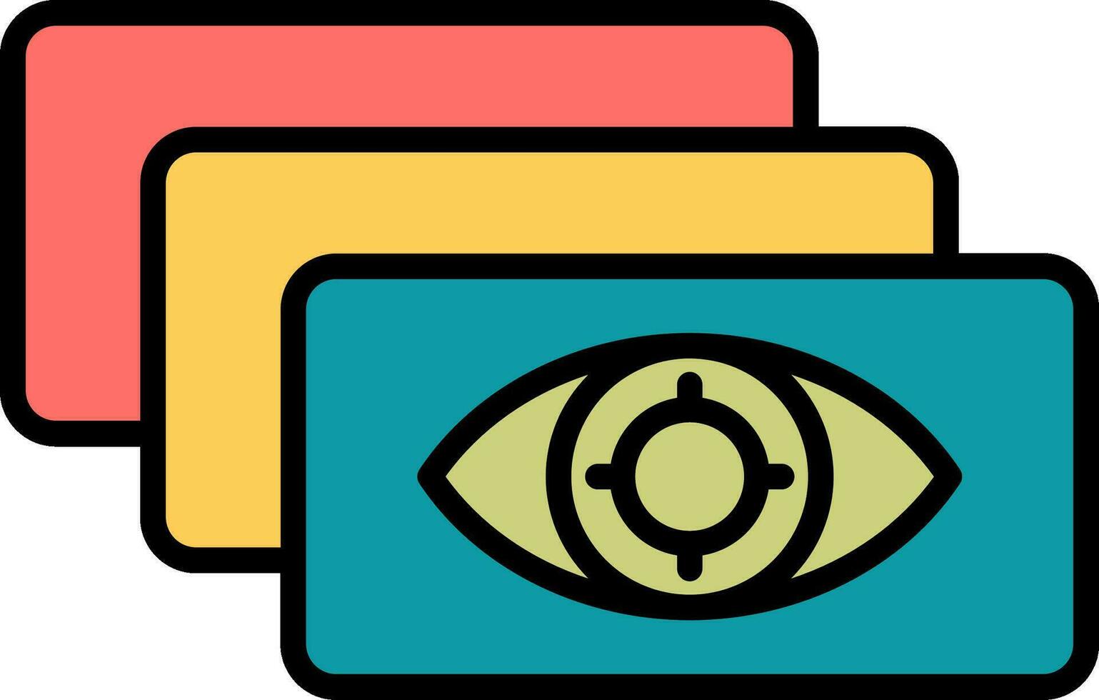 Depth Perception Vector Icon
