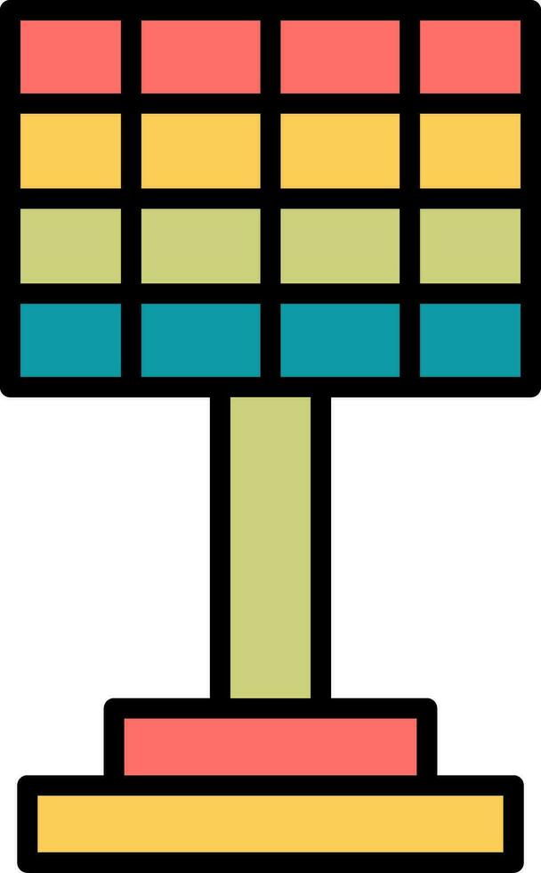 Solar Panel Vector Icon