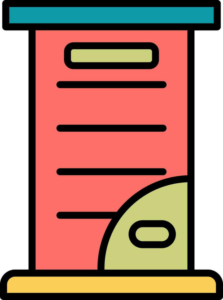 Rollup Vector Icon