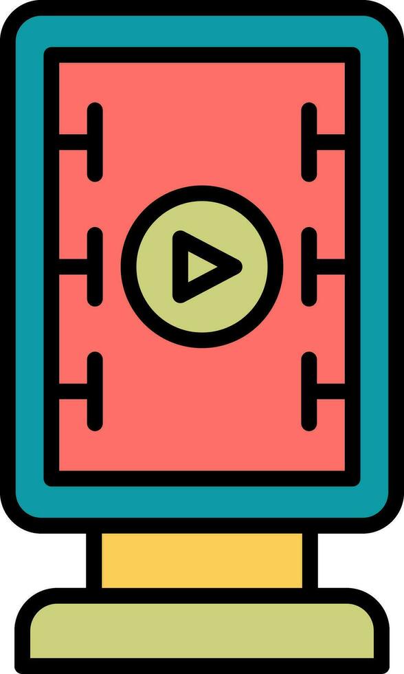 Video Vector Icon