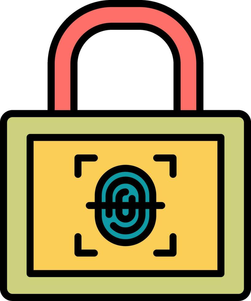 Fingerprint Vector Icon