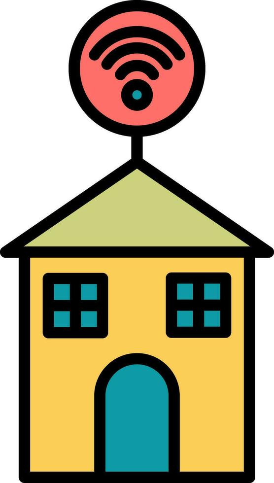 Smart House Vector Icon