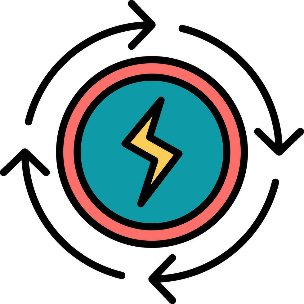 Renewable Energy Vector Icon