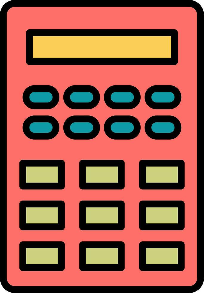 Calculate Vector Icon