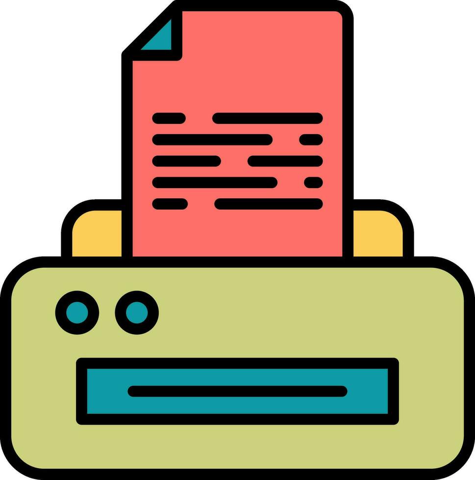 Printer Vector Icon