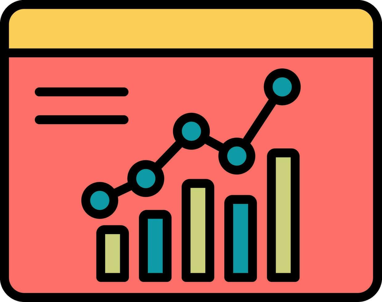 Analytics Vector Icon