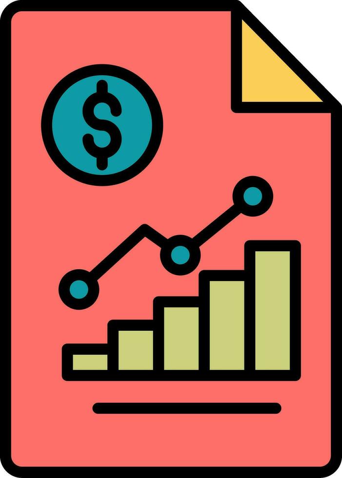 Bar Chart Vector Icon