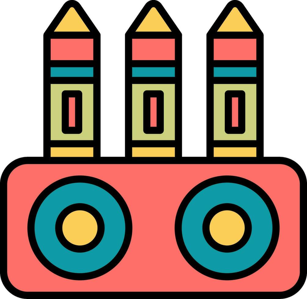 Crayon Vector Icon