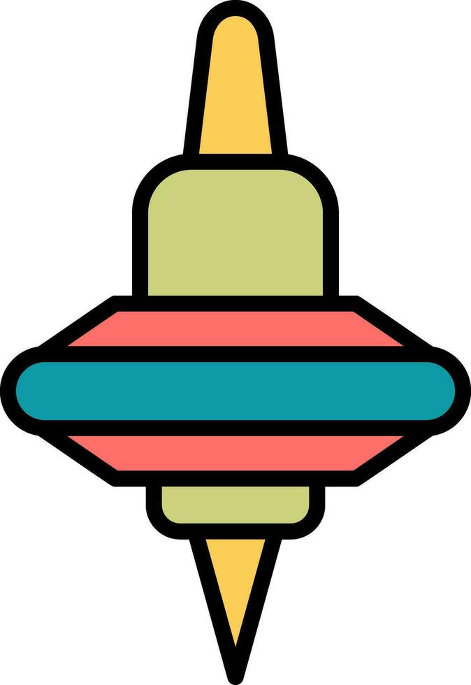 Spinning Top Vector Icon