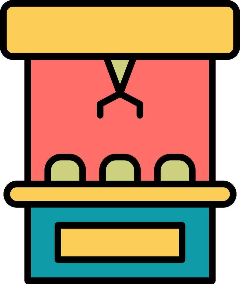 Claw Machine Vector Icon
