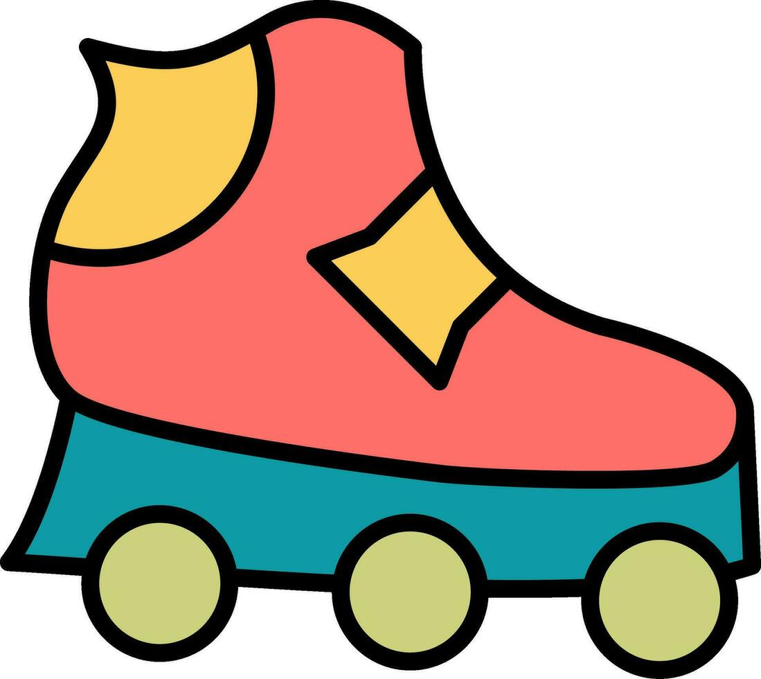 Roller Skate Vector Icon