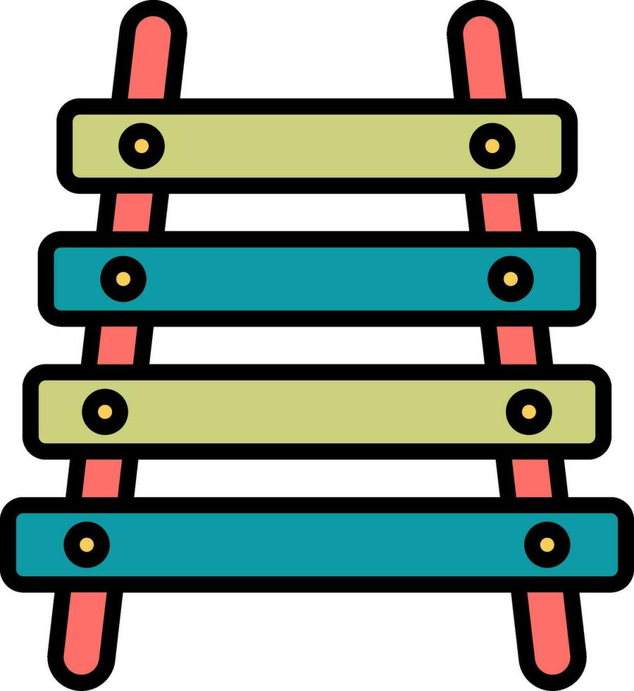 Xylophone Vector Icon