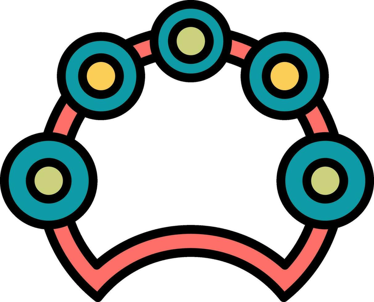 Tambourine Vector Icon