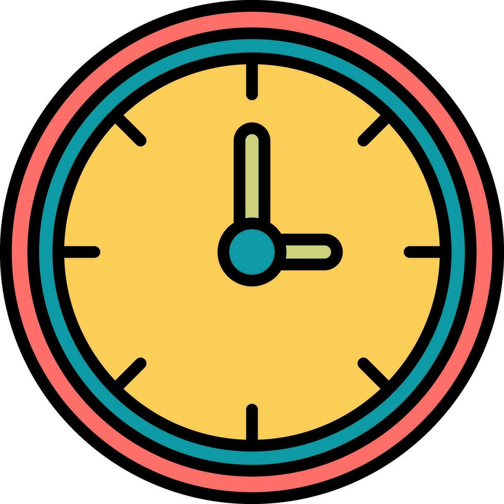 Clock Vector Icon