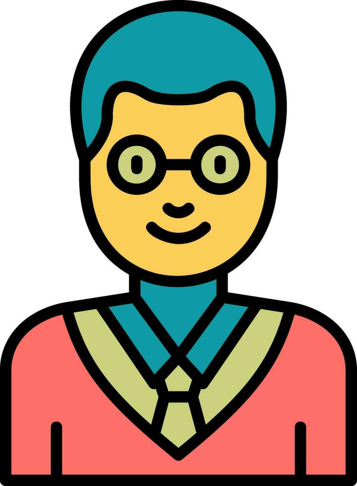 Professor Vector Icon