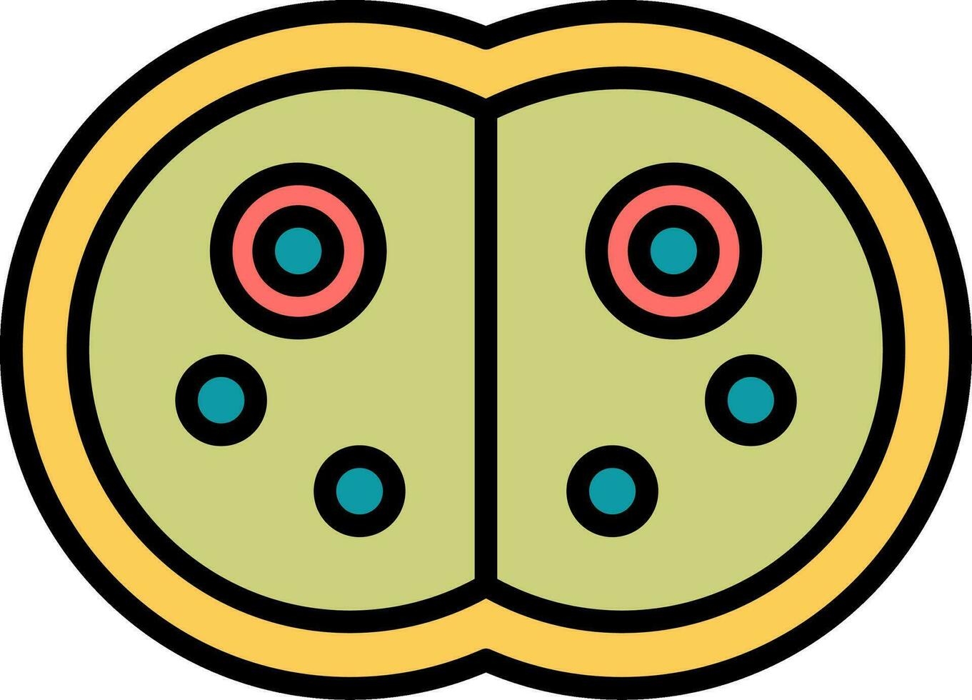 Synechocystis Cyanobacteria Vector Icon