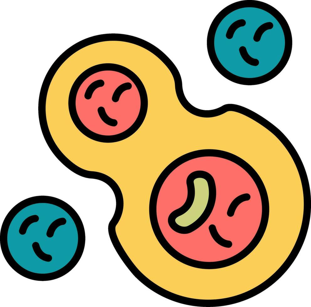 Cell Division Vector Icon