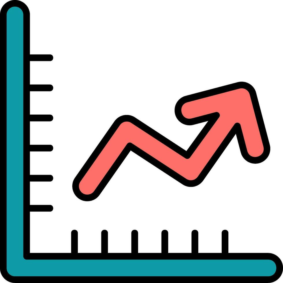 Graph Vector Icon