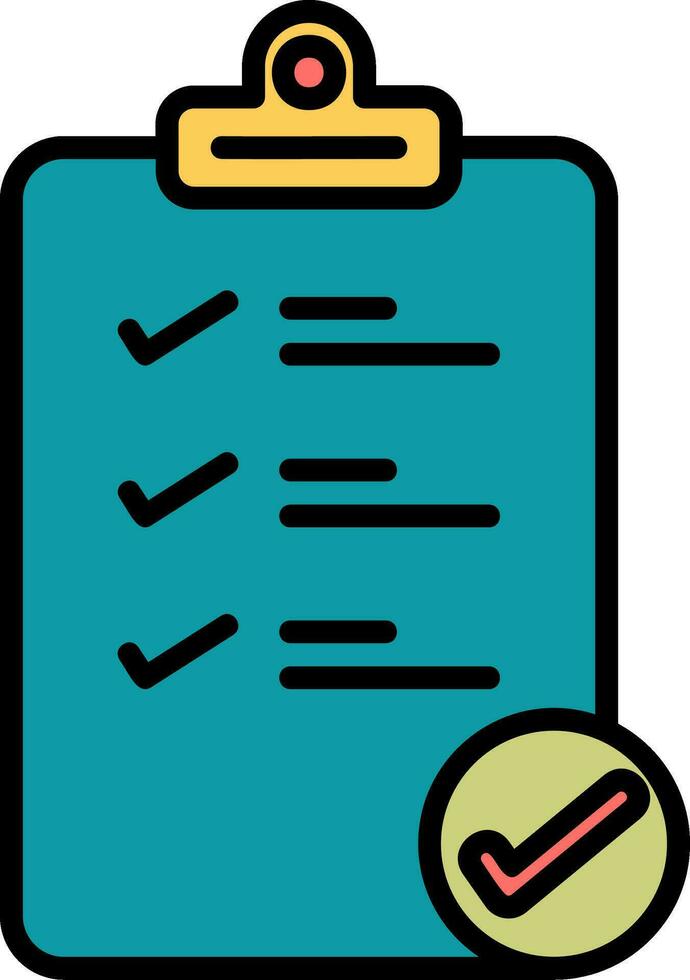 Checklist Vector Icon