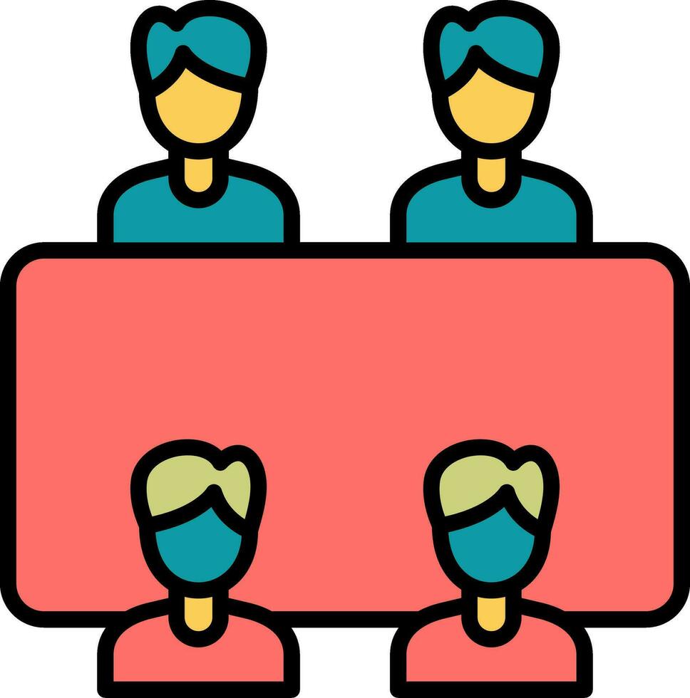 Meeting Vector Icon