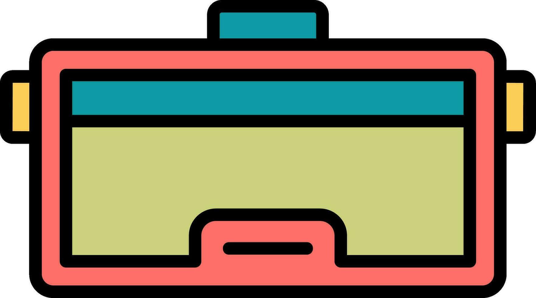 Virtual Reality Glasses Vector Icon
