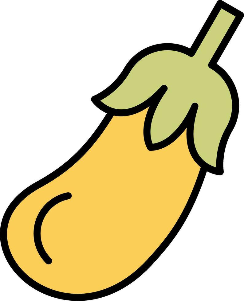 Eggplant Vector Icon