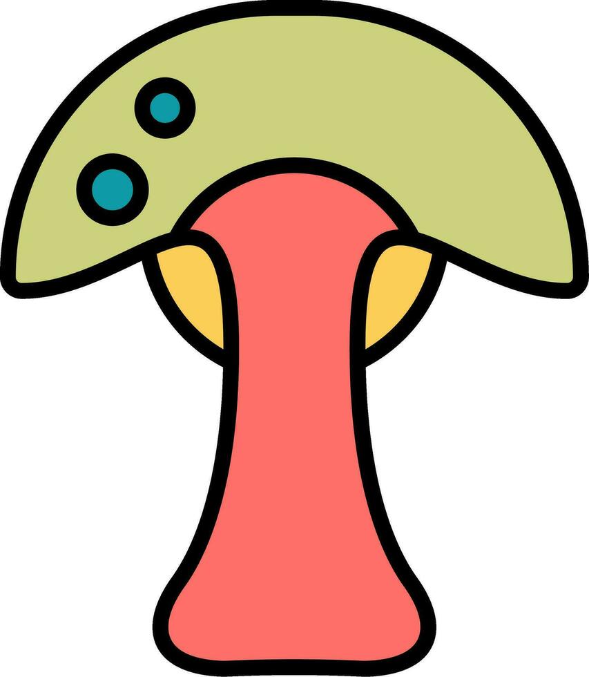 Mushroom Vector Icon