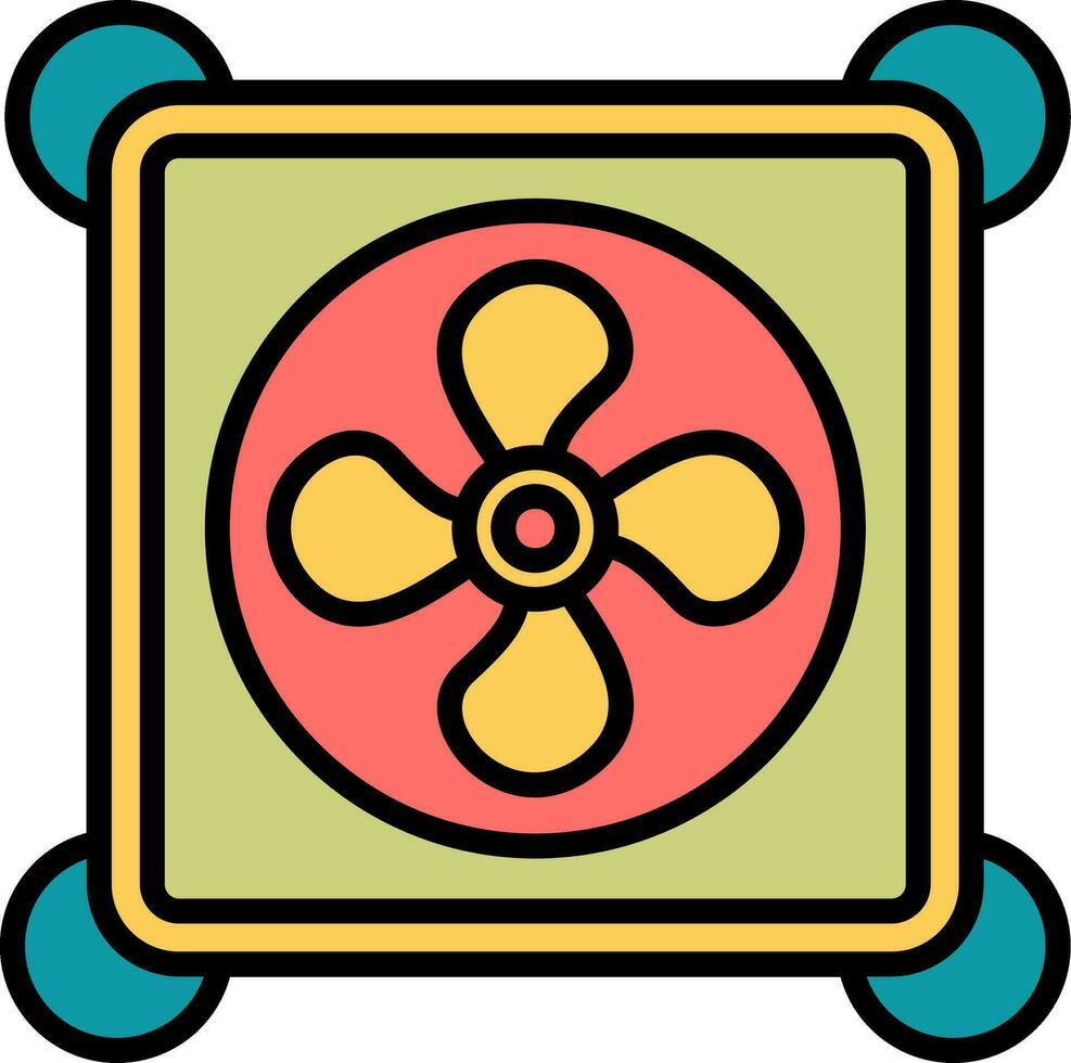 Fan Vector Icon