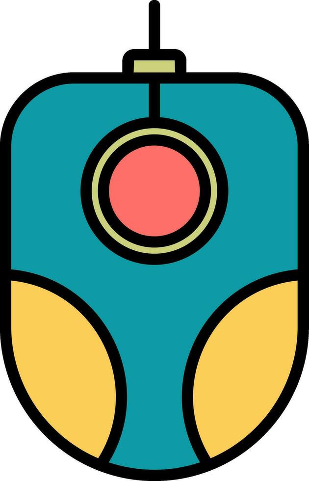 Trackball Vector Icon