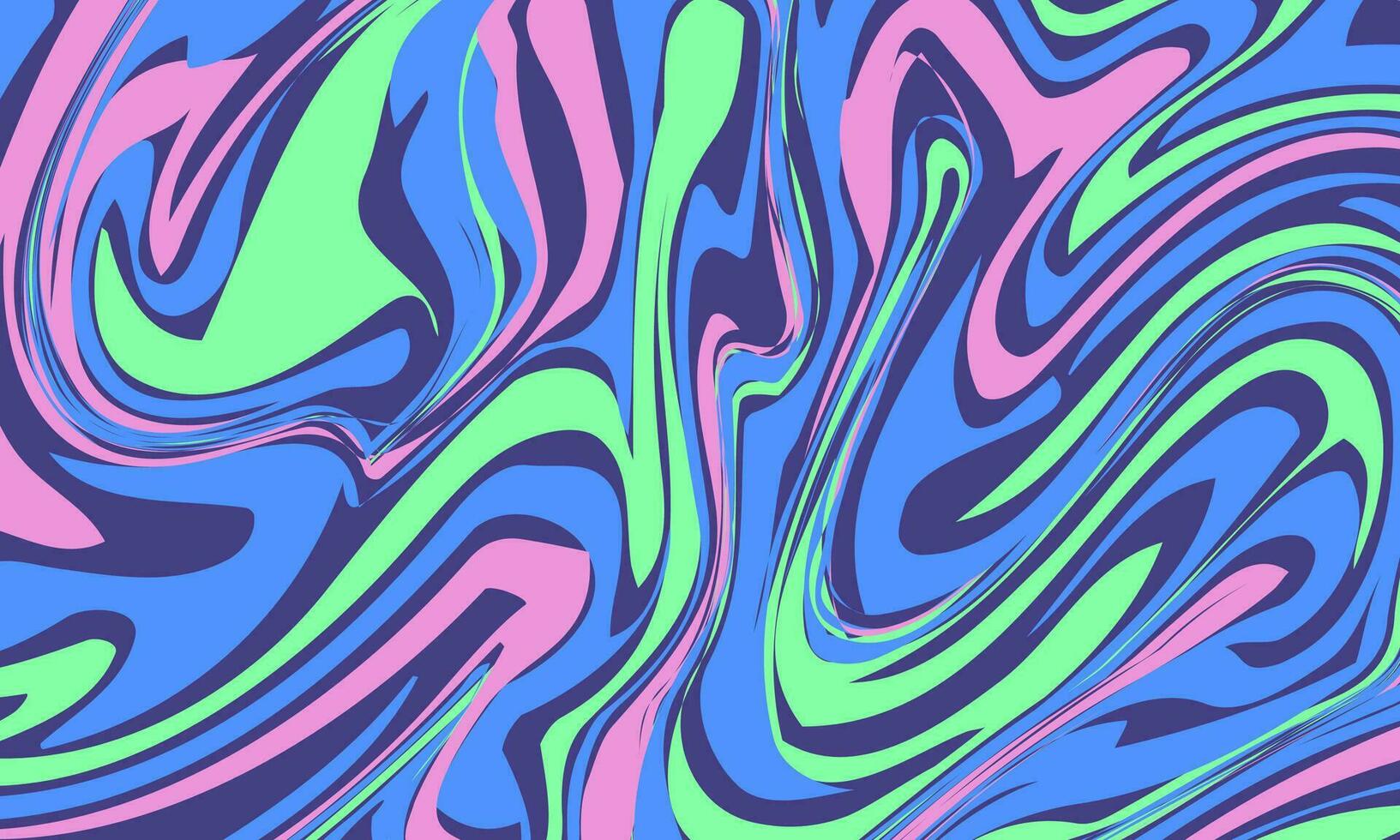 Abstract groovy psychedelic pattern background vector