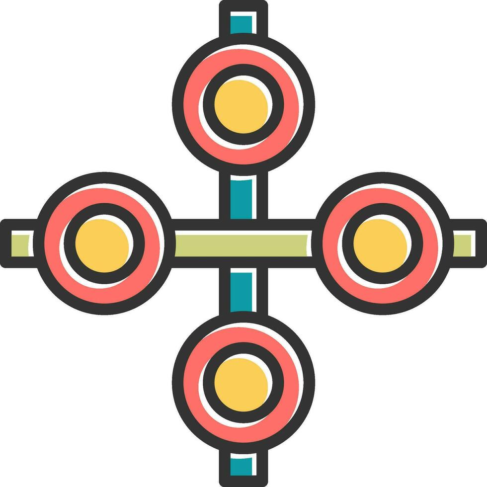 Offset Vector Icon
