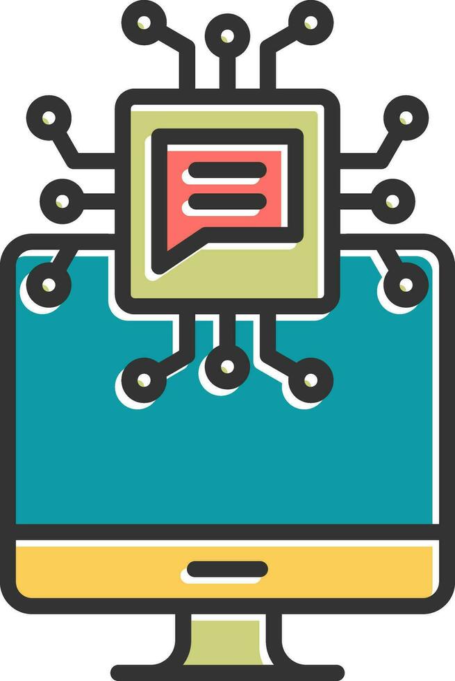 Artificial Intelligence Vector Icon