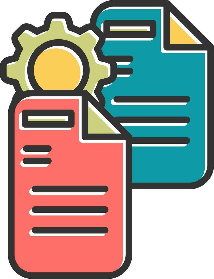 File Management Vector Icon