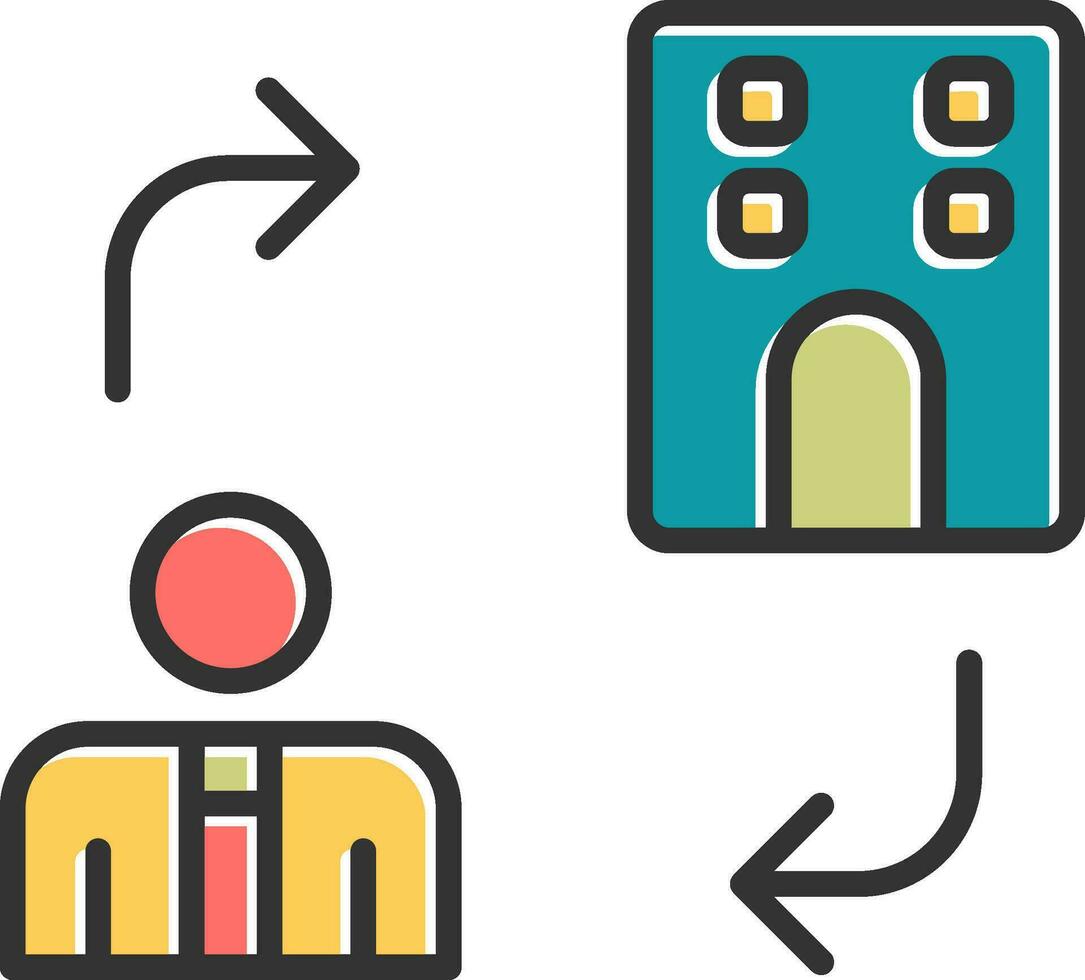 B2c Vector Icon