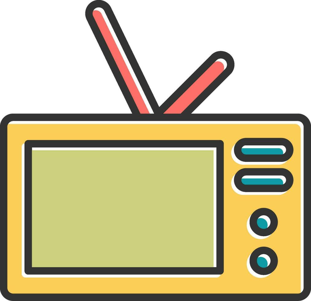 Television Vector Icon