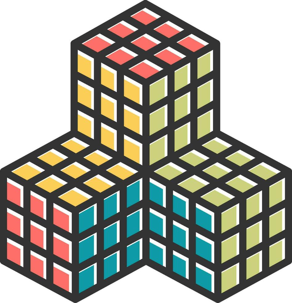 Cubes Vector Icon 32727415 Vector Art at Vecteezy